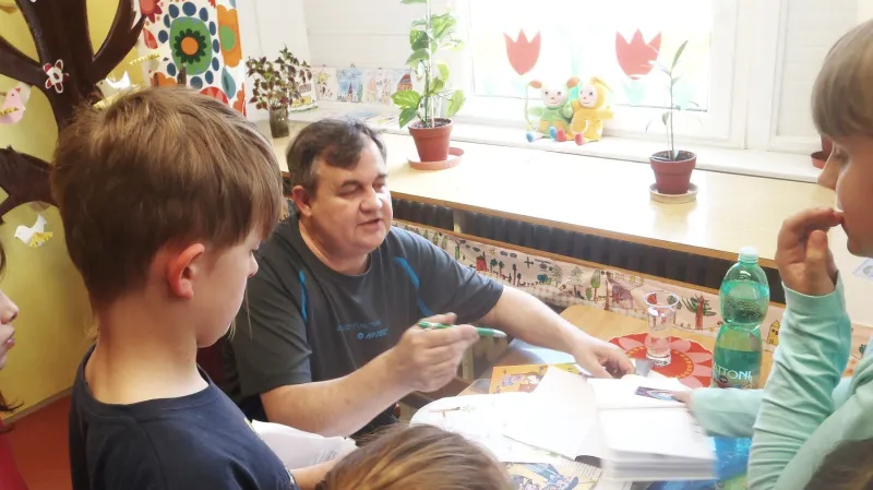 Malé čtení školní družiny ZŠ Boskovice, pracoviště Slovákova