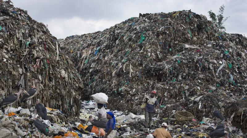 Problém plastových sáčků v Keni