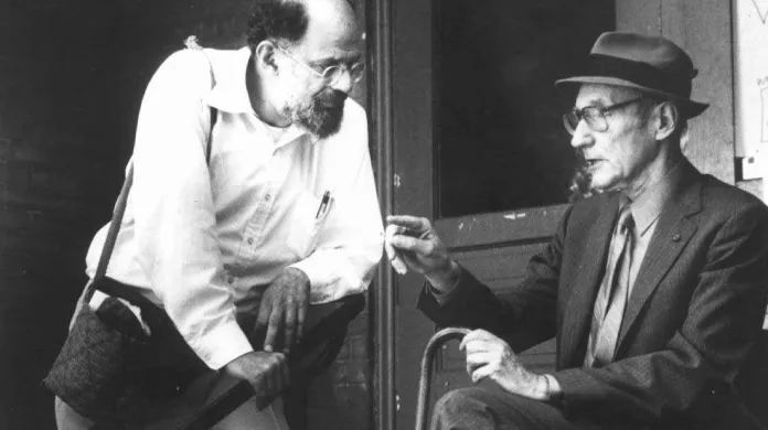 Allen Ginsberg a William S. Burroughs, nedatovaný snímek