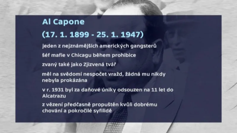 Al Capone - fakt o živoě