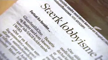 Dánský tisk o lobbistech ve WHO