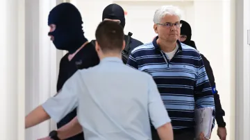 Obviněný exředitel nemocnice Motol Miloslav Ludvík na snímku z února 2025