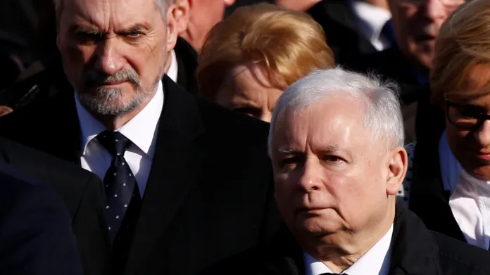 Antoni Macierewicz a Jaroslaw Kaczyński