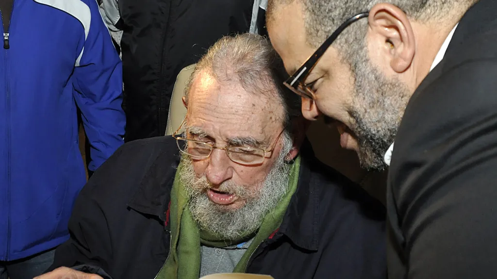 Fidel Castro a Kcho