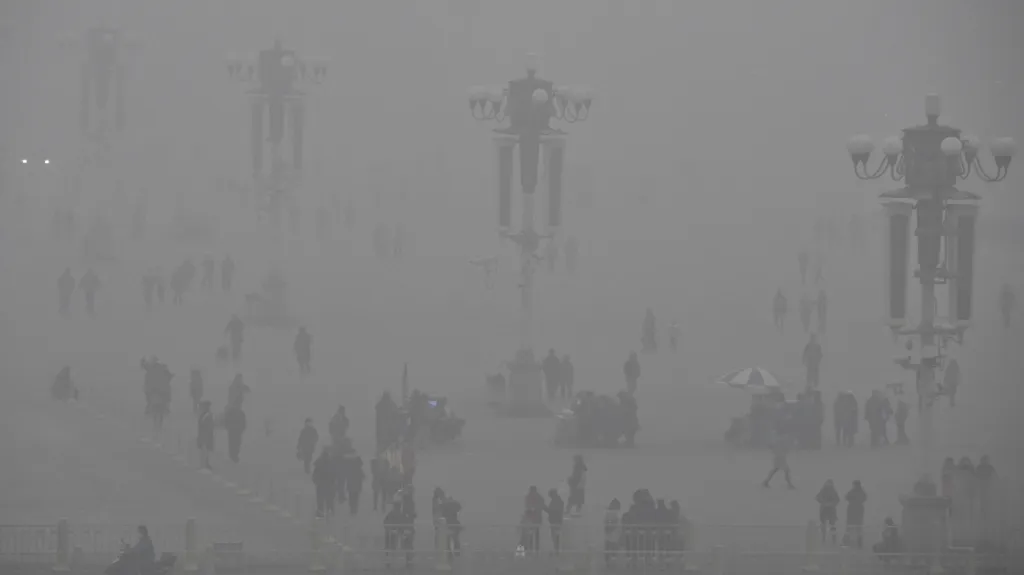 Smogová situace v Pekingu
