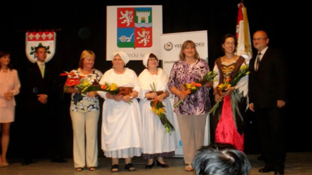 Z vyhlášení výsledků Vesnice roku v Košticích