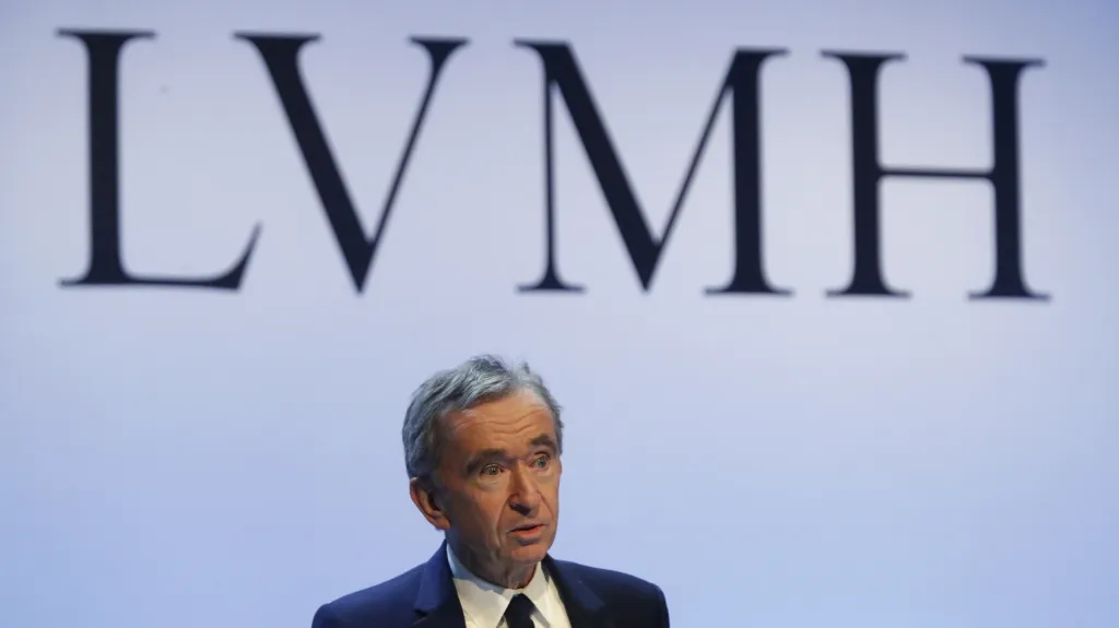 Šéf francouzské skupiny LVMH Bernard Arnault