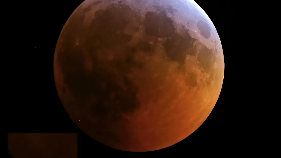 Záznam dopadu asteroidu na Měsíc 21. ledna 2019 z Česka