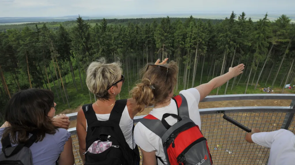 Otevření rozhledny na Novém Kosíři