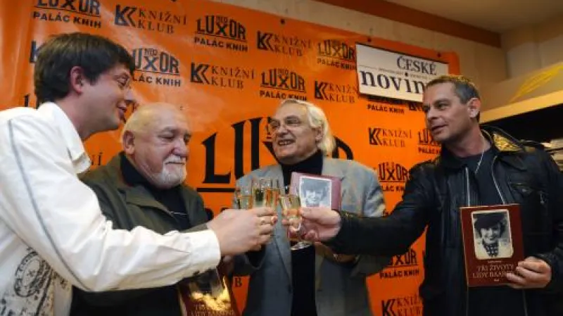 Křest knihy Tři životy Lídy Baarové