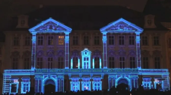 PODÍVEJTE SE: Palác Kinských se mění v postmoderní 3D sen