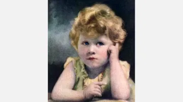 V dubnu 1929 se tehdy tříletá princezna Alžběta objevila na titulní stránce magazínu Time
