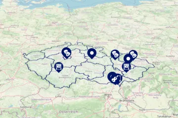 Mapa událostí v české kultuře