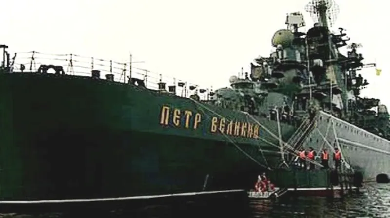 Ruský křižník Petr Veliký