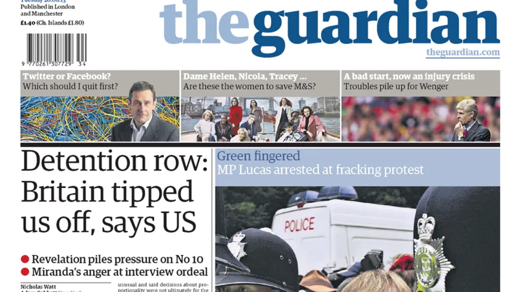 The Guardian z 20. srpna