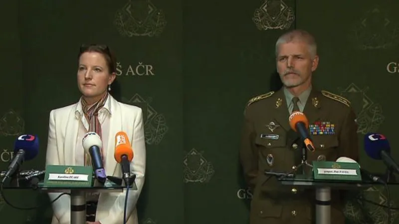 Brífink ministryně obrany po jednání s generálním štábem