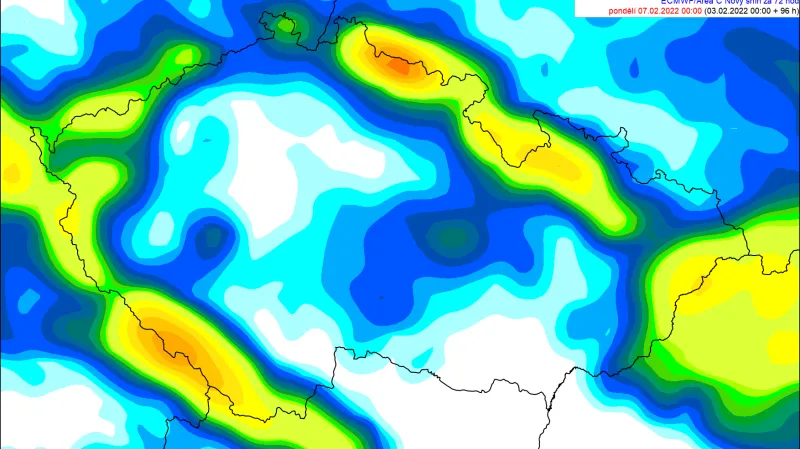 Nový sníh do konce týdne. Pod 800 metry bude hlavně přes den tát