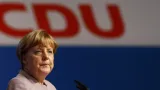 Úvod projevu Merkelové na sjezdu CDU
