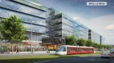 Letná Office park - vizualizace