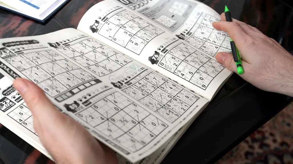 Luštění sudoku