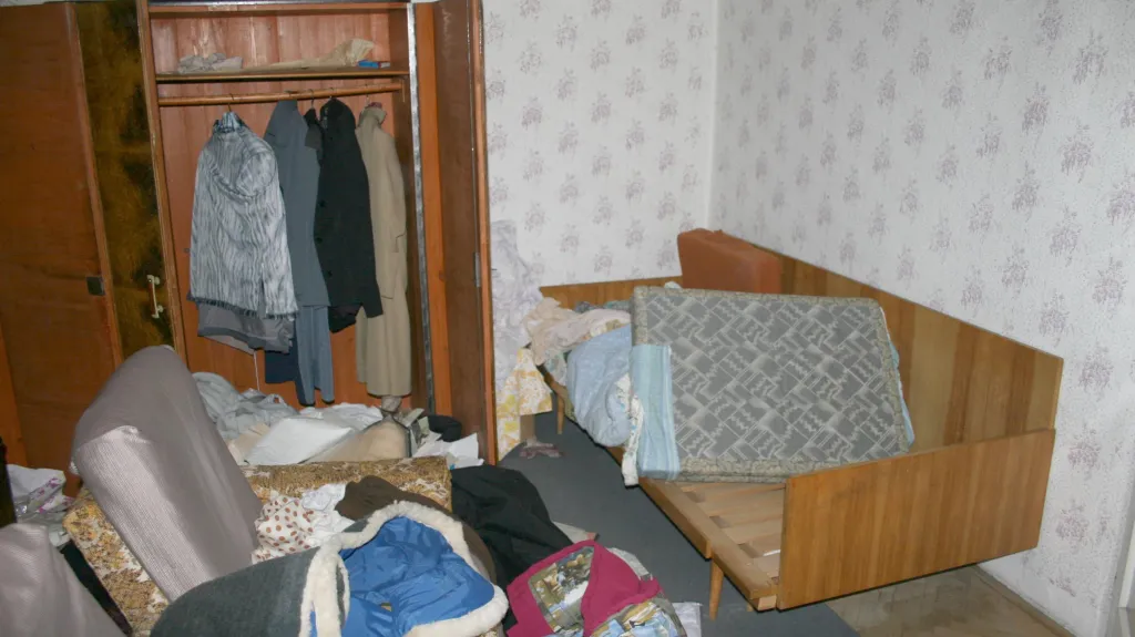 Po řádění zlodějů zůstal v domě vždy nepořádek