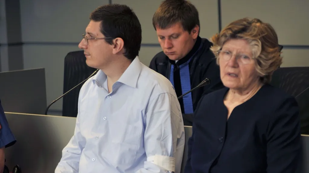 Pavel Nárožný a jeho matka Hana Nárožná
