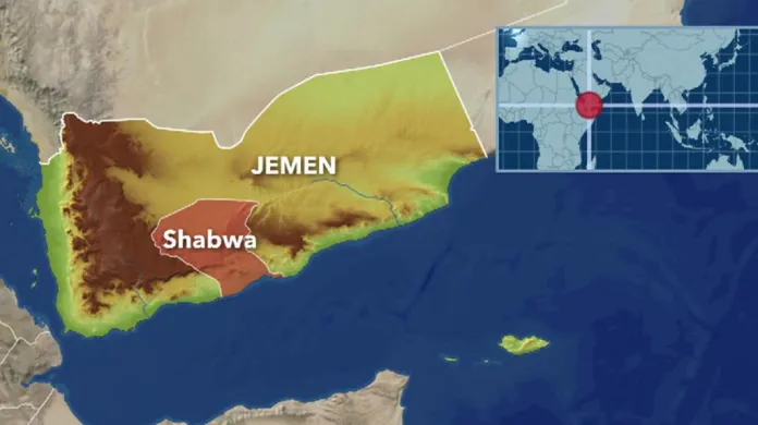 Mapa Jemenu