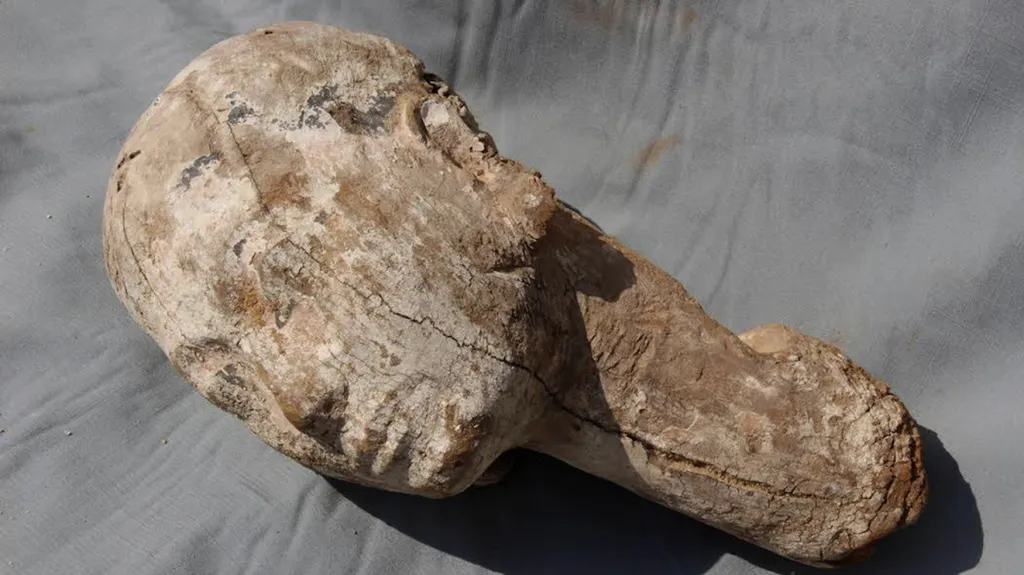 Hlava egyptské vládkyně