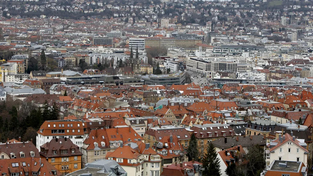Centrum Stuttgartu – ilustrační foto