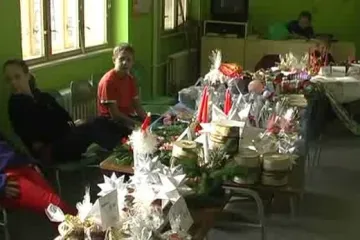 Vánoční jarmark na ZŠ Poběžovice