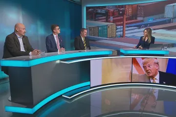 Hosté Událostí, komentářů z ekonomiky probrali vliv Trumpovy politiky na obchod s USA