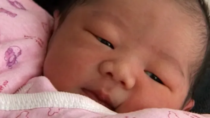 Čínský novorozenec