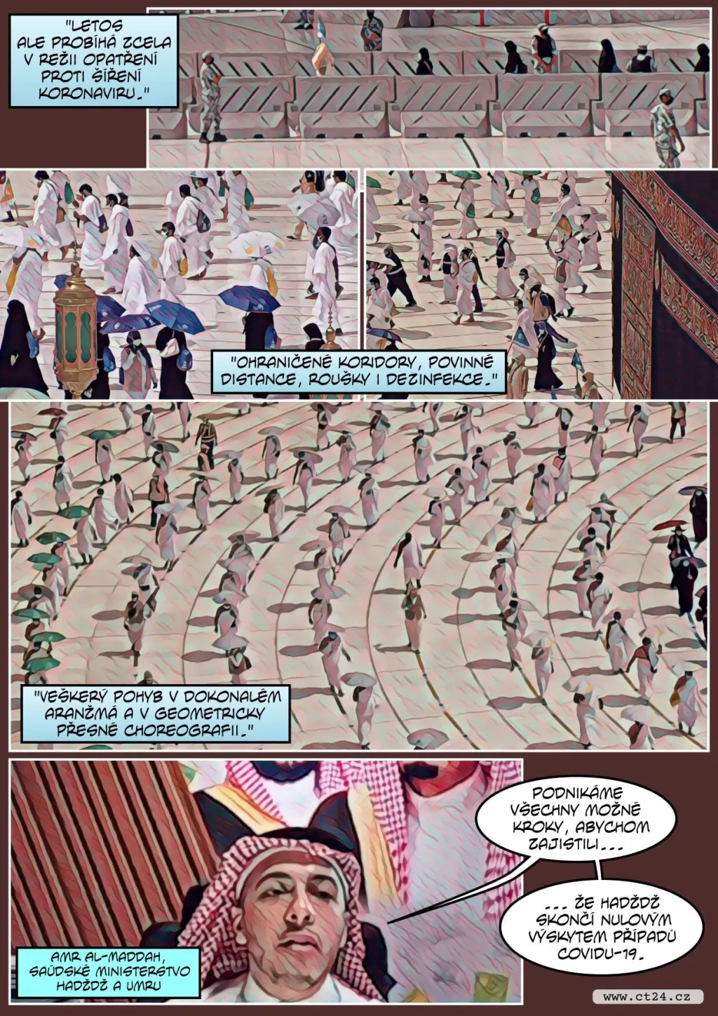 Pouť do Mekky v době pandemie