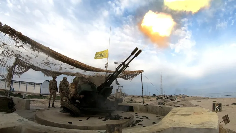 Cvičení íránských revolučních gard v roce 2023