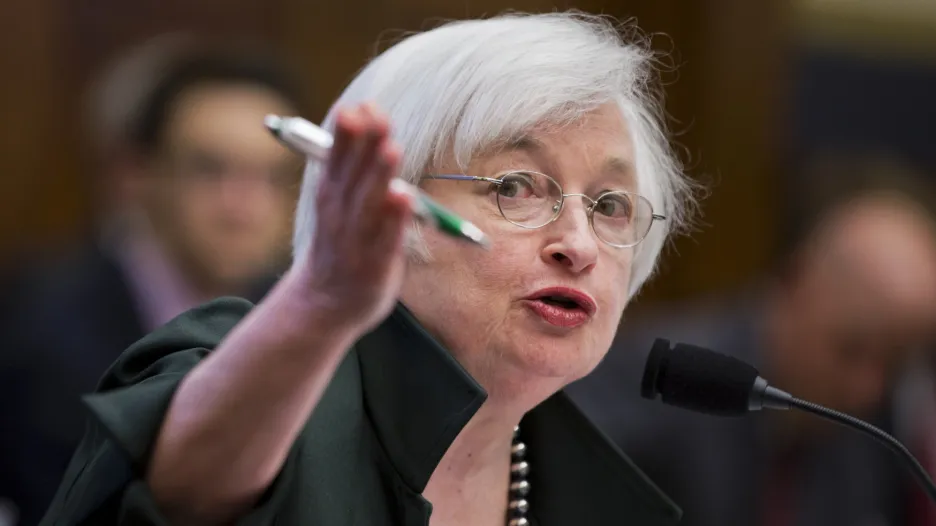 Šéfka americké centrální banky (Fed) Janet Yellenová