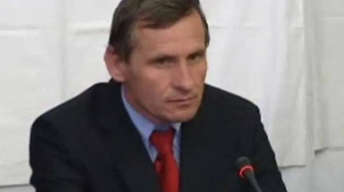 Jiří Čunek na tiskové konferenci