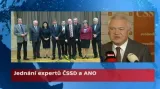 Jednání expertů ČSSD a ANO
