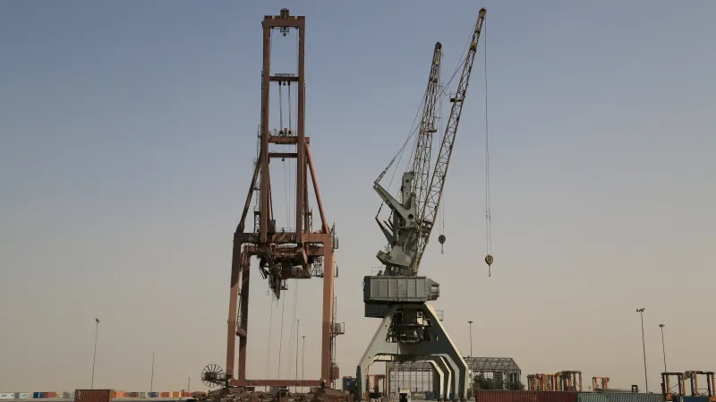 Jemenský přístav Hudajdá