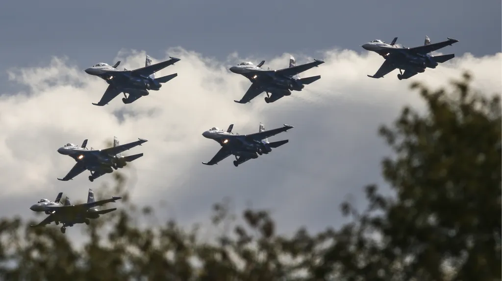 Ruské stíhačky Su-27