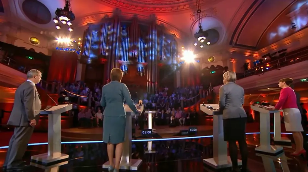 Britská předvolební televizní debata