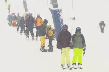 Sněhová situace přeje lyžařům a běžkařům