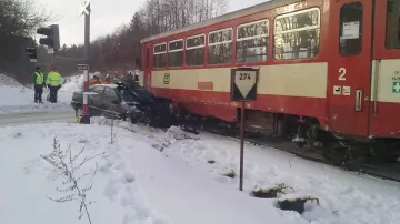 Nehoda na přejezdu