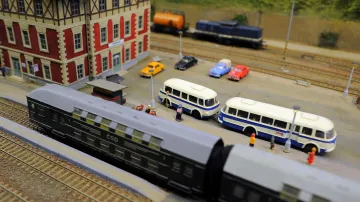 Modelové kolejiště v Plzni