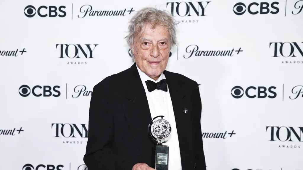 Tom Stoppard na snímku z roku 2023