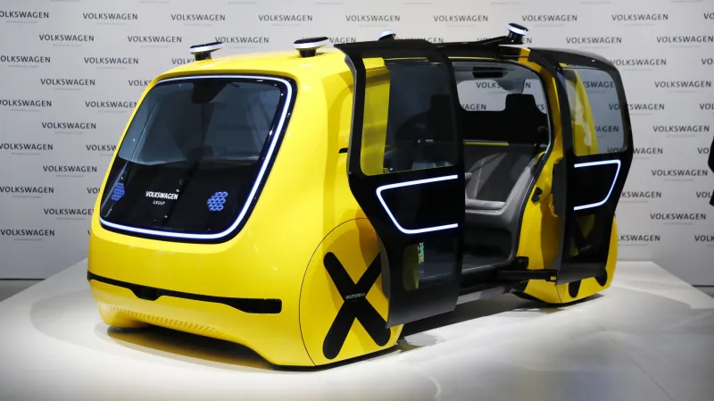 Samořiditelný Vokswagen Sederic