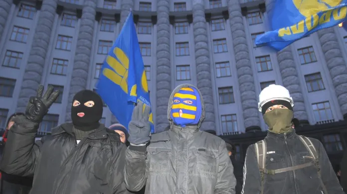 Ukrajinská demonstrace