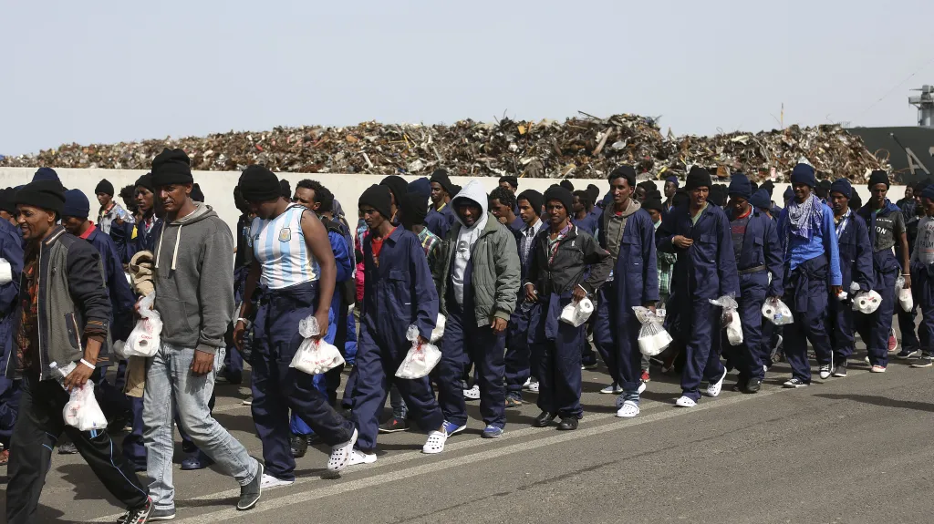 Afričtí migranti