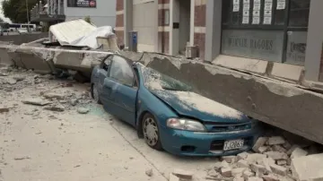 Následky zemětřesení na Novém Zélandu
