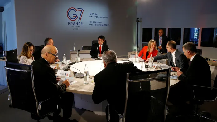 Jednání ministrů zahraničí skupiny G7