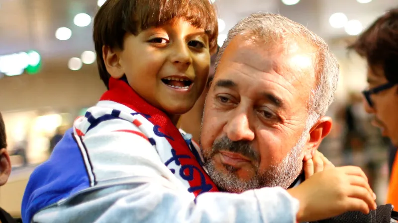 Osama Abdul Mohsen se synem